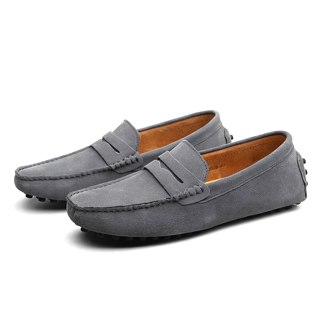 Herren Mokassins Lässiger Stil Lederschuhe