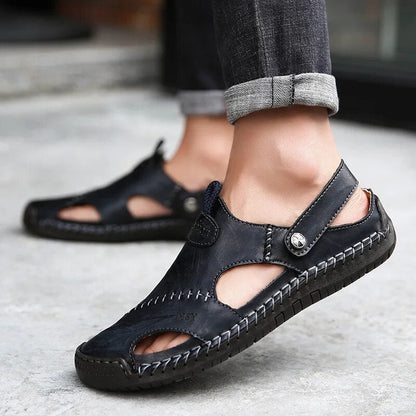 Norvielle Damen Sandalen Robust Klassisch