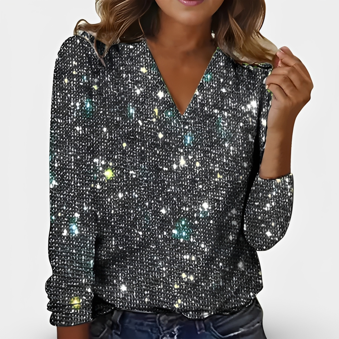 Damen Funkelnd Modern Glitzer