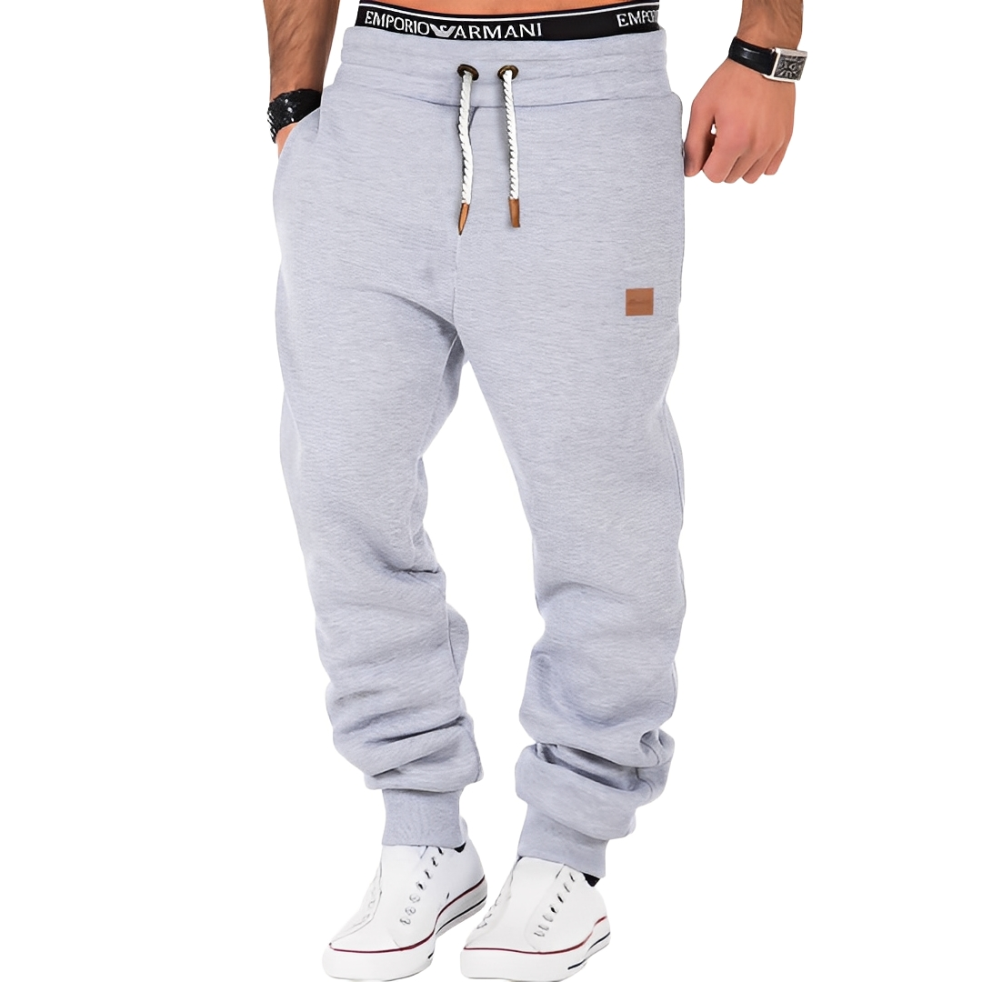 Herren Jogginghose Locker Geschnitten Bequem
