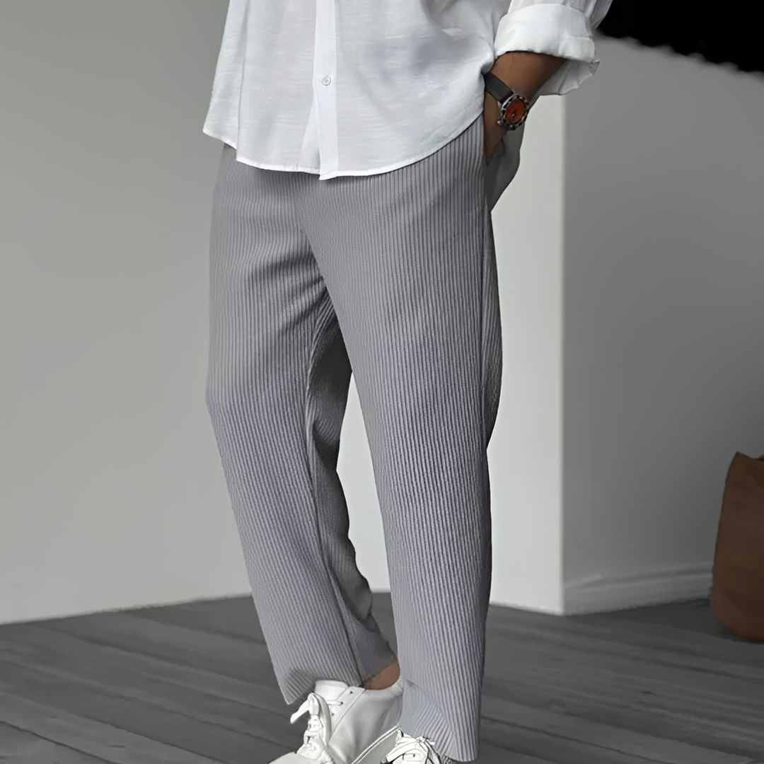 Herren Sommerhose Komfort Leicht Beige