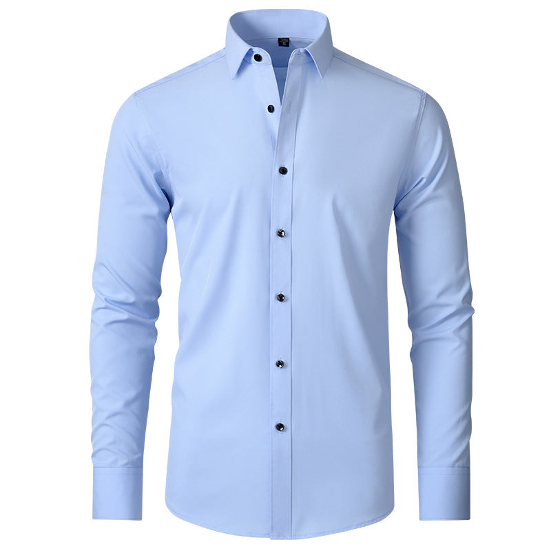 Benjamin Herren Business Hemd Slim Fit Langarm Stretch