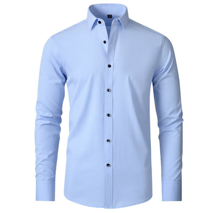 Benjamin Herren Business Hemd Slim Fit Langarm Stretch