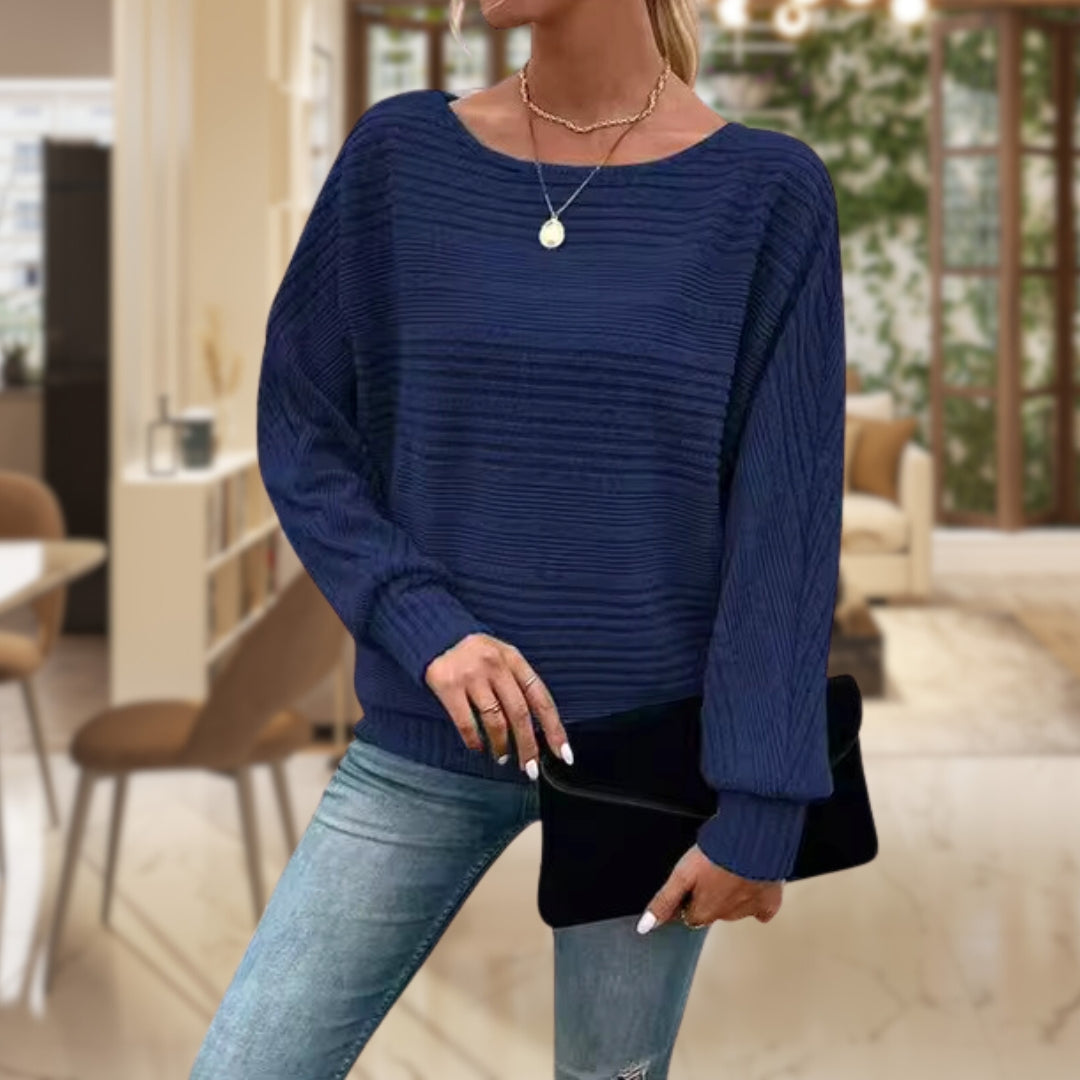 Norvielle Damen Pullover Warm Bequem - Norvielle