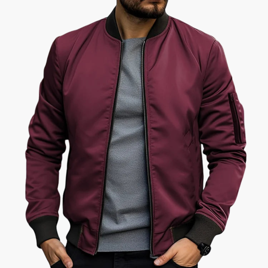 Herren Winterjacke Bomberjacke Modern