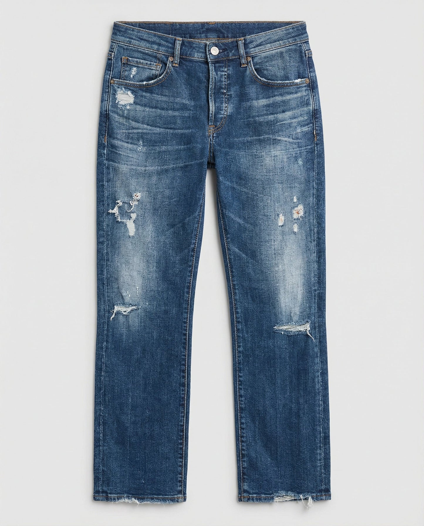 Damen Jeans Lockere Streetwear