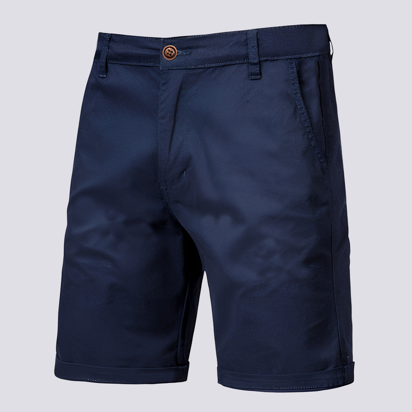 Herren Shorts Gerade Geschnitten Leicht Beige