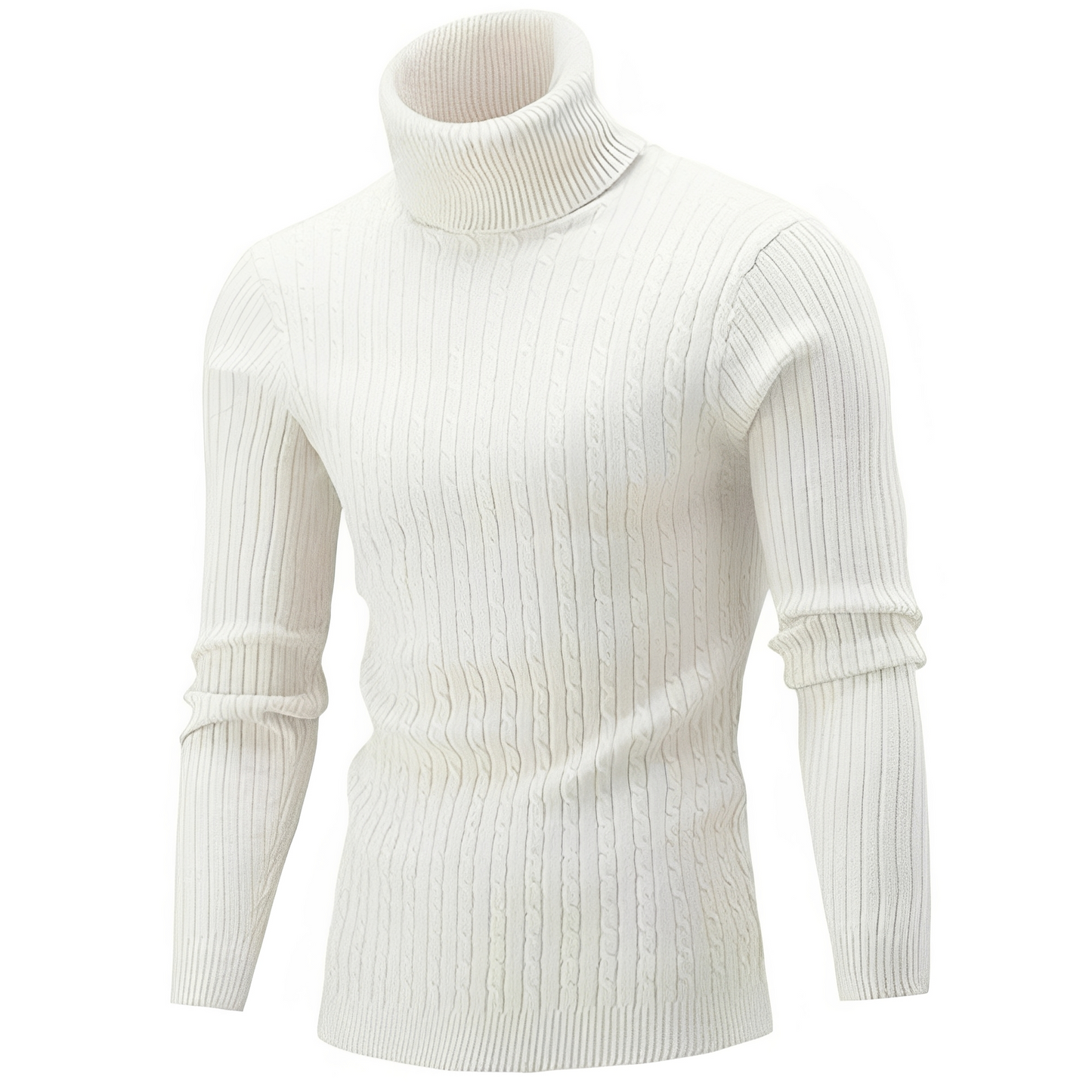 Herren Rollkragenpullover Elegantes Design