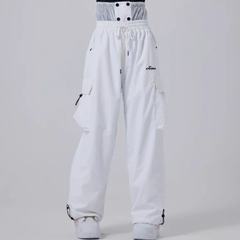 Norvielle Damen Baggy Skihose Wasserdicht