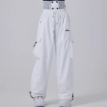 Norvielle Damen Baggy Skihose Wasserdicht