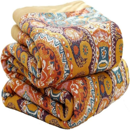 Boho Wendedecke 100% Baumwolle