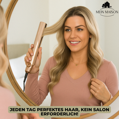Haarglätter 2-in-1 Keramik Glätteisen