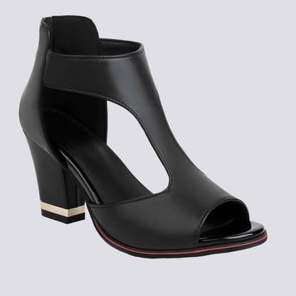 Damen Sandaletten Reißverschluss Elegantes Design