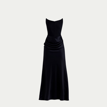 Damen Maxikleid Hochzeitsgast Säulenkleid