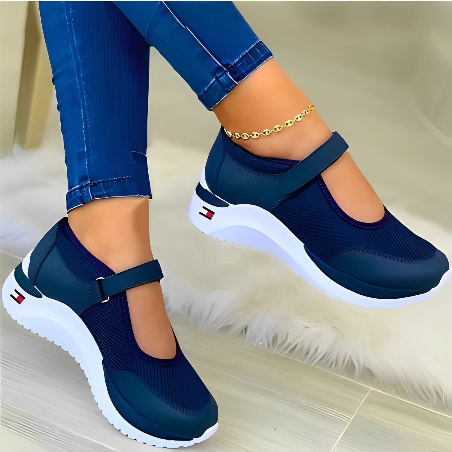 Norvielle Damen Orthopädische Schuhe Leichtes Mesh