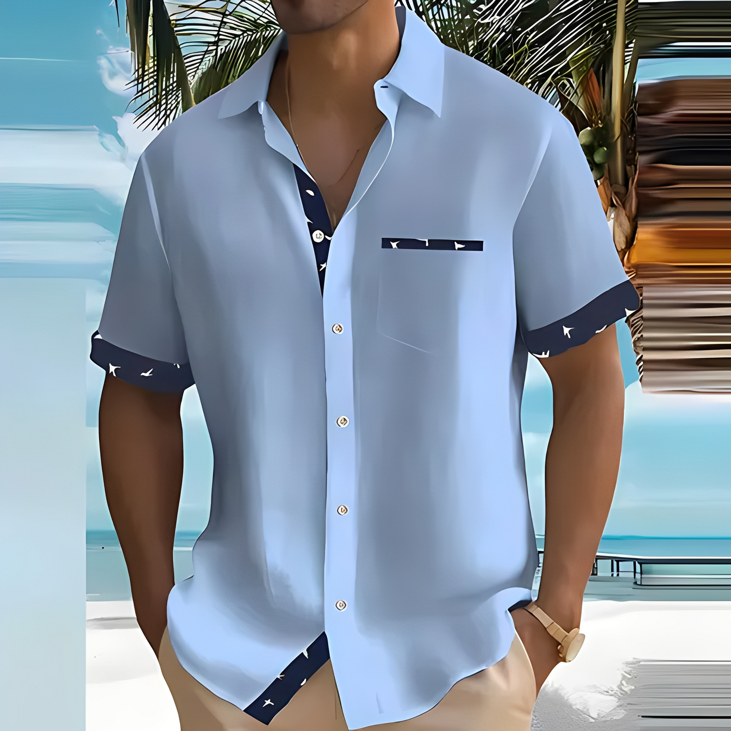 Damen Sommerbluse Leicht Elegantes Design