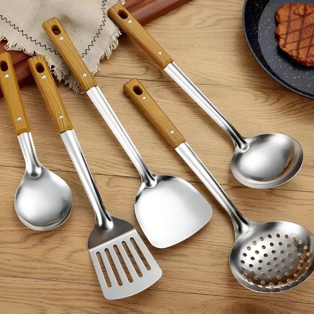 Edelstahl Küchenutensilien-Set 5-teilig