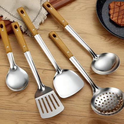 Edelstahl Küchenutensilien-Set 5-teilig