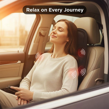 Heizbares Massagekissen für Stuhl und Auto mit Vibrationsknoten