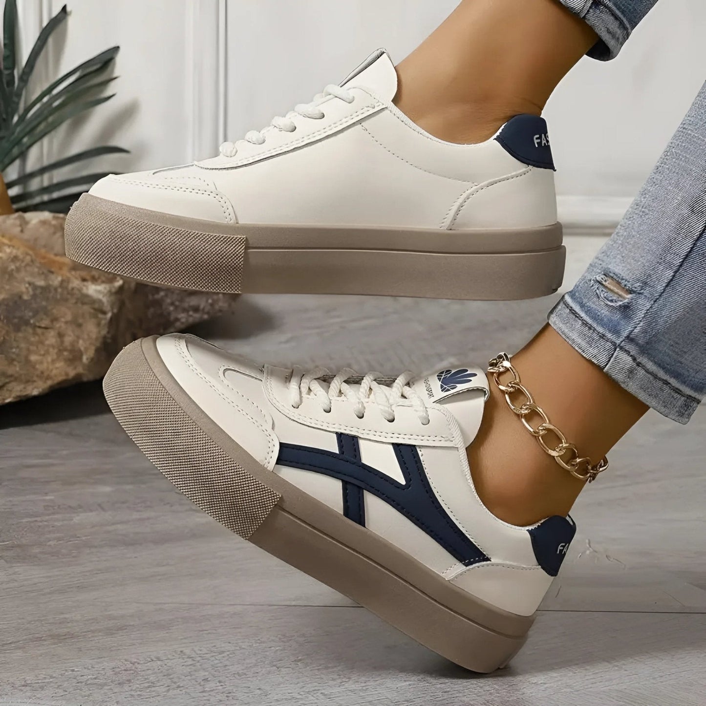 Zelia Damen Orthopädische Sneakers
