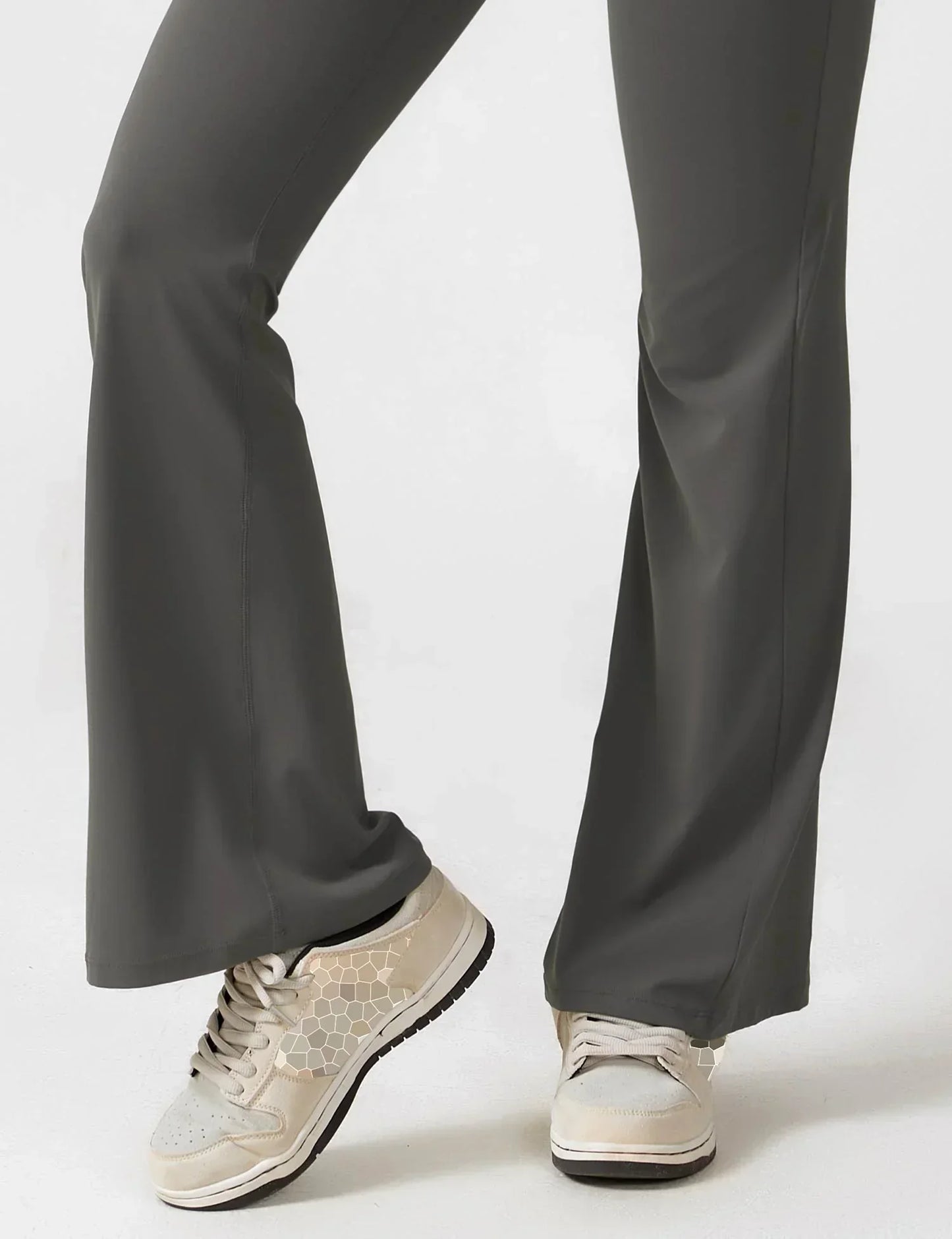 Damen Jumpsuit Enganliegend Weite Bein Komfort