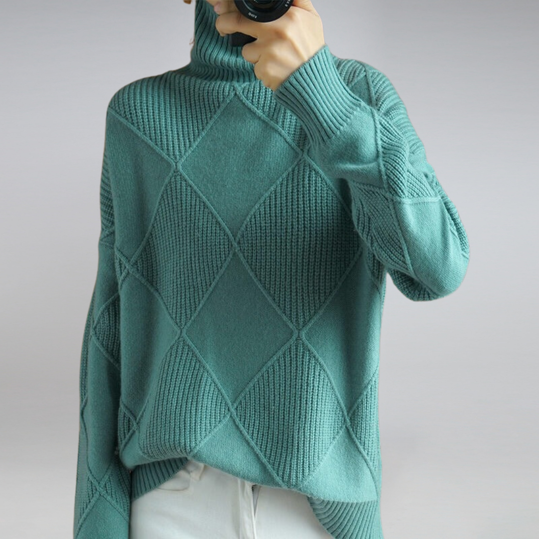 Damen Rollkragenpullover Qualität