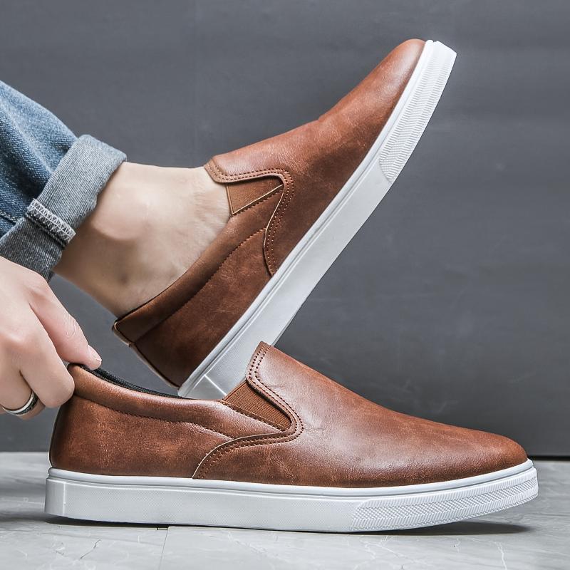 Herren Rutschfeste Schuhe Lässig Schwarz - Norvielle