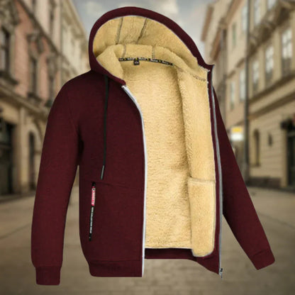Herren Fleece Hoodie Remy