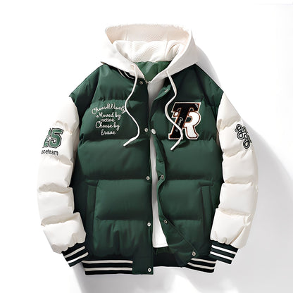 Herren Winterjacke Kapuze Xander