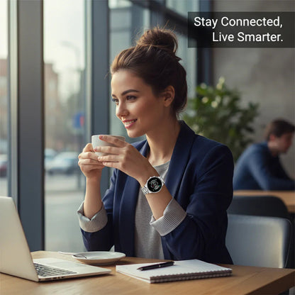 Smartwatch Fitness-Tracker Benachrichtigungsanzeige