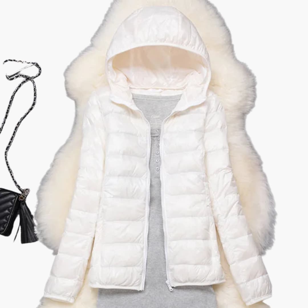 Damen Ultraleichte Daunenjacke Warm