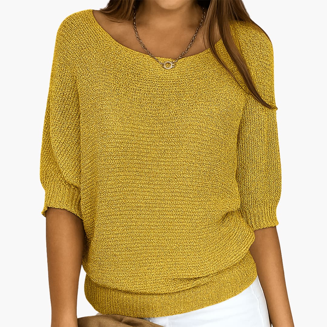 Damen Strickbluse Elegant
