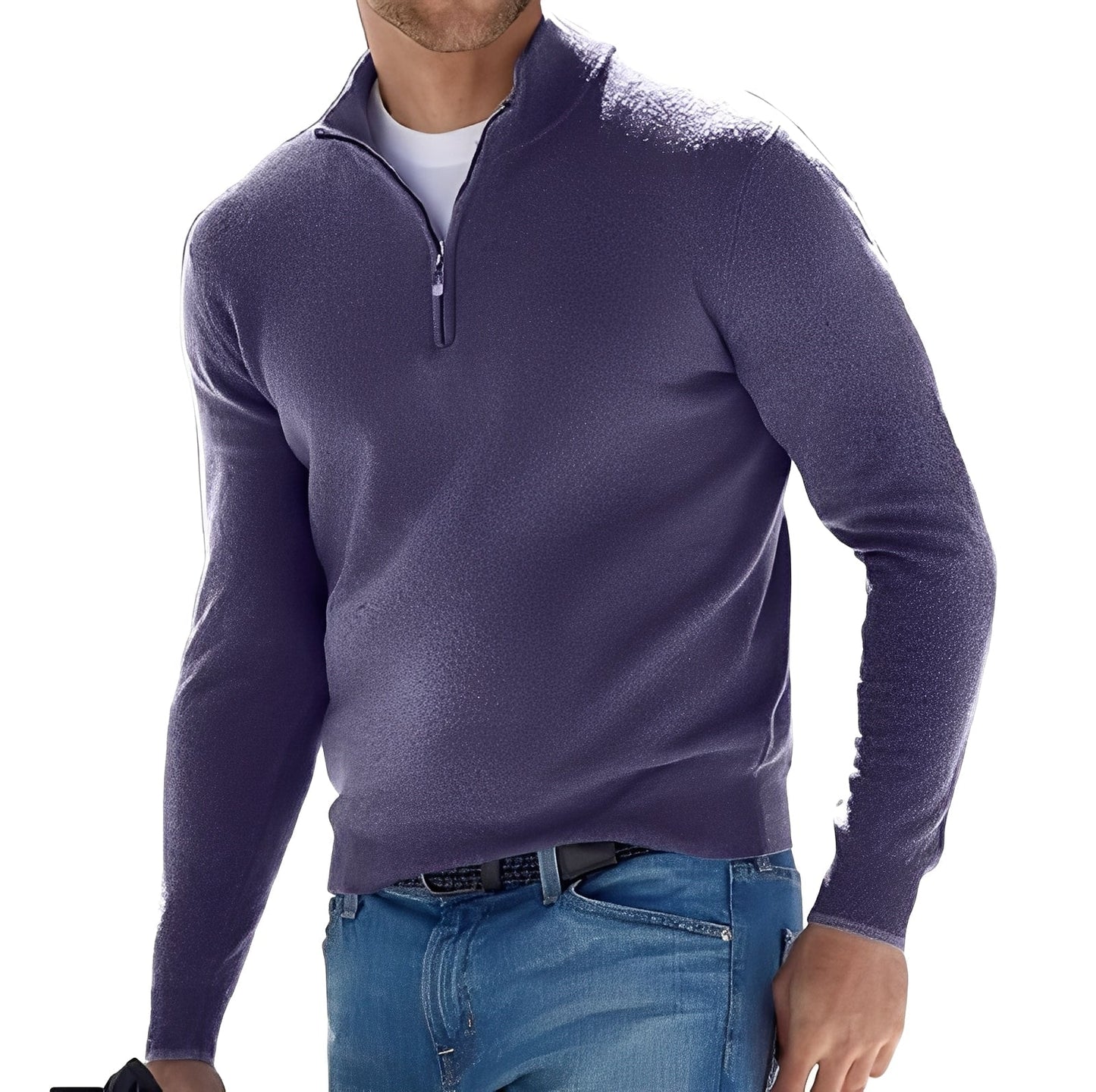 Ralph Herren Pullover Mit Reißverschluss