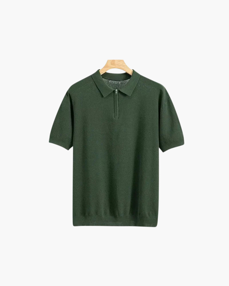 Brooks Herren Poloshirt Kurzarm Halbzipp