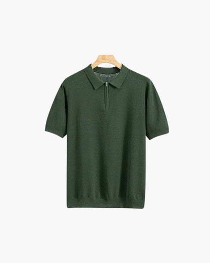 Brooks Herren Poloshirt Kurzarm Halbzipp