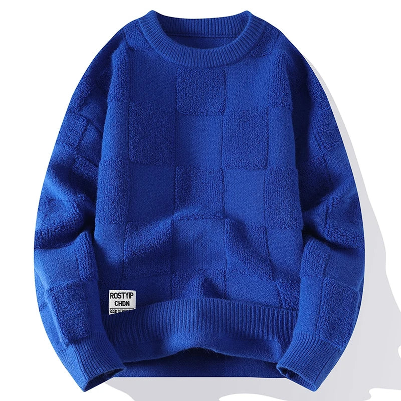 Norvielle Herren Strickpullover Trendig