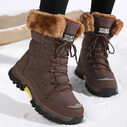 Norvielle Damen Winterstiefel Wasserdicht