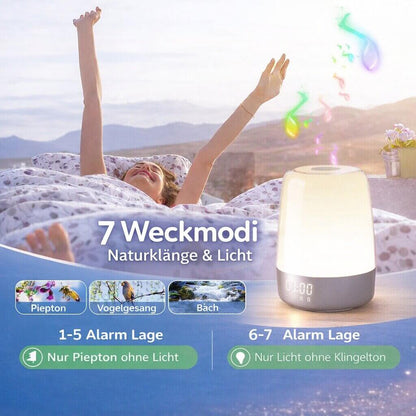Tageslicht Wecker Lichttherapie Lampe