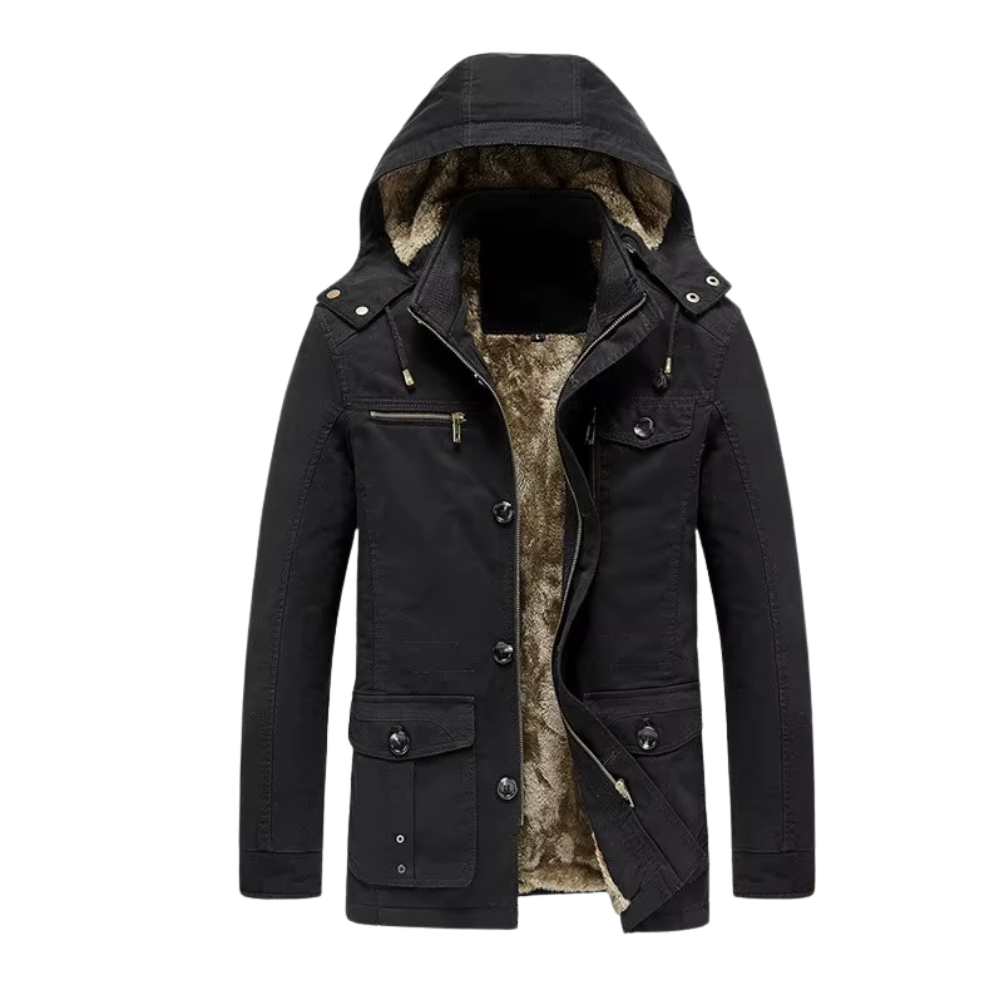 Gepolsterte Damen Winterjacke Isoliert