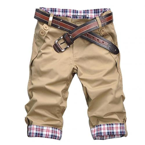Heidi Damen Shorts Gürtel Karomuster