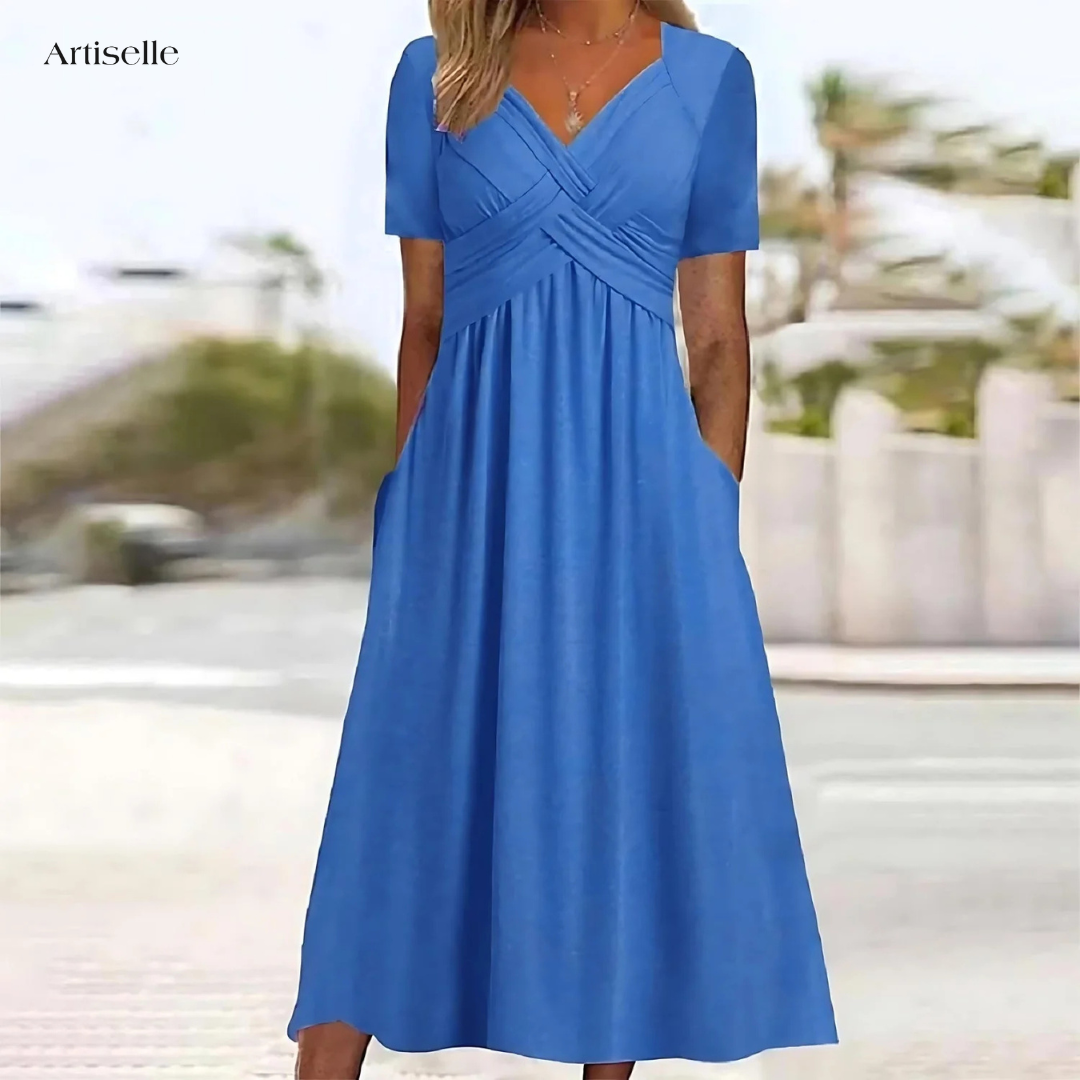 Elegantes Damenkleid mit Bauchbedeckung