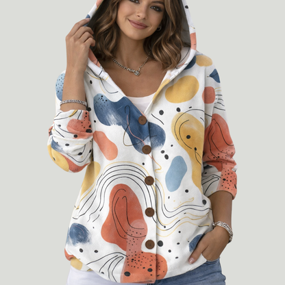 Damen Cardigan Elegantes Design Bequem