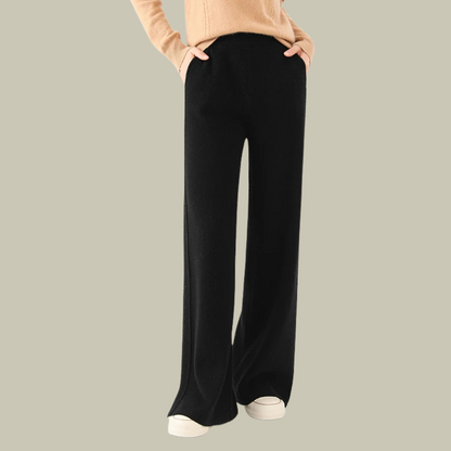 Damen Relaxed Fit Strickhose