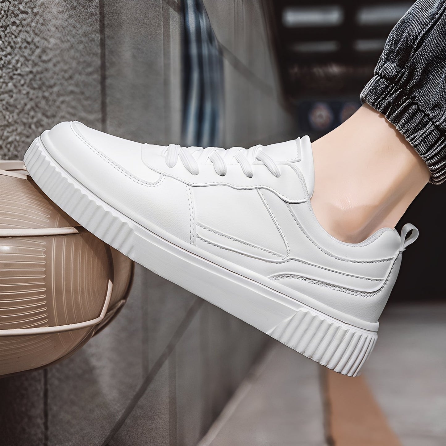 Nathan Herren Plateau Sneaker Modern - Norvielle