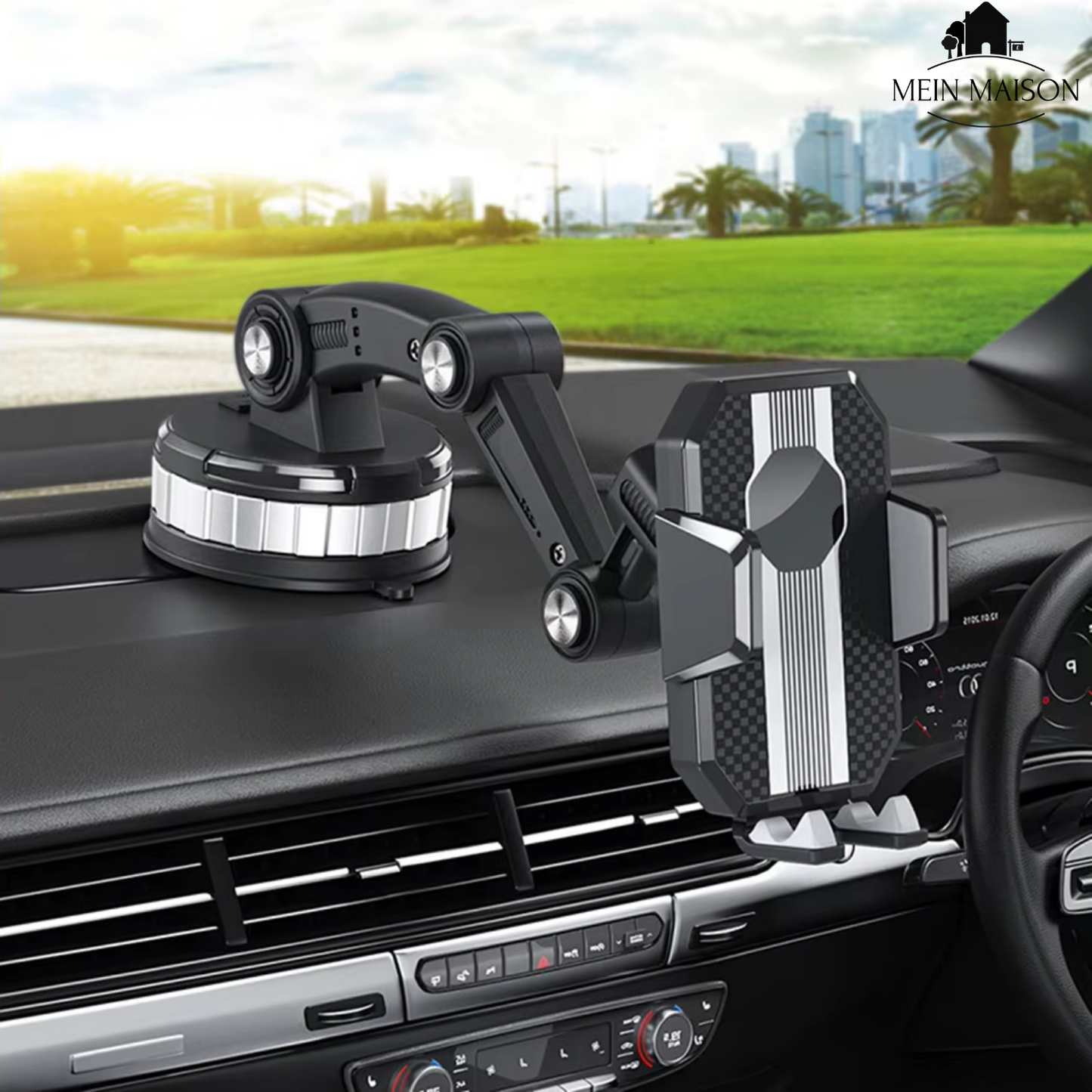 Auto Handyhalterung Saugnapf 360° Drehbar Einhandbedienung