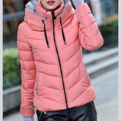 Daunen Steppjacke mit Kapuze Damen