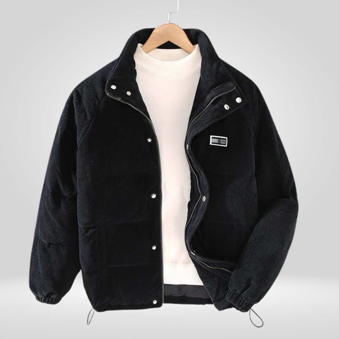 Herren Winterjacke Strukturiert