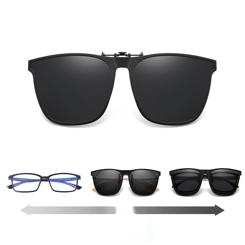 Polarisierte Clip-On Sonnenbrille Flip-Up