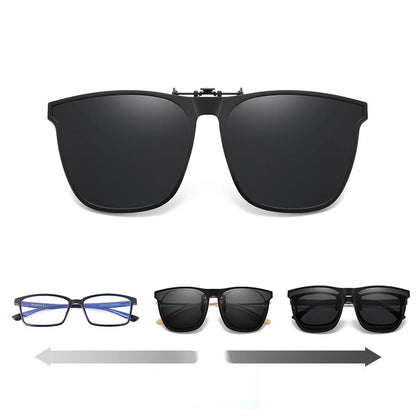 Polarisierte Clip-On Sonnenbrille Flip-Up