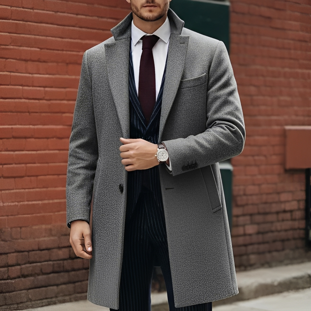 Janzen Herren Trenchcoat Warm